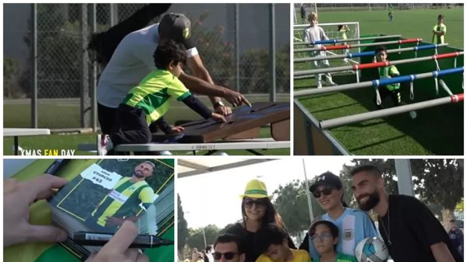 Στιγμές... απ' το Χριστουγεννιάτικο Fan Day (Βίντεο)