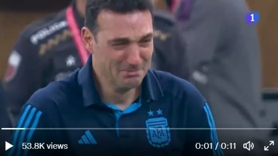 Πλάνταξε ο Σκαλόνι! (βίντεο) 