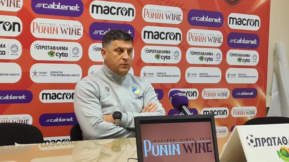 (UPD) Μιλόγεβιτς: "Βγήκα εκτός εαυτού/Όταν είναι 7ο το ΑΠΟΕΛ είναι όλα μια χαρά!"