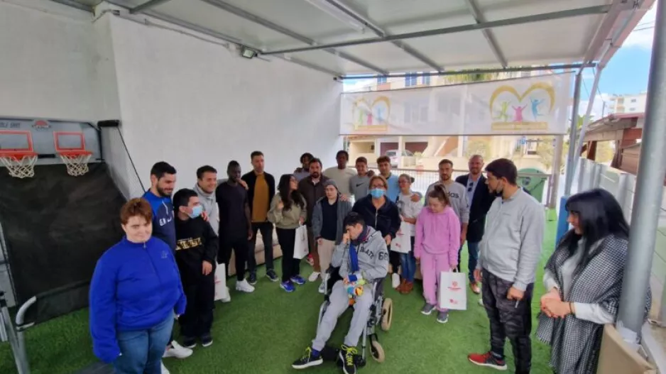 Επισκέφτηκε το κέντρο "Δικαίωμα Ελπίδας για άτομα με αναπηρίες"