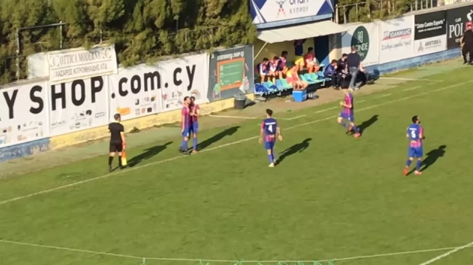 Δείτε πως ήρθε η ανατροπή της Γεροσκήπου FC (βίντεο)