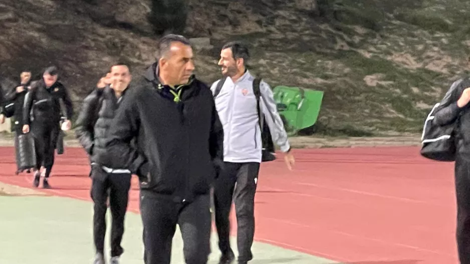 Η αποστολή της Καρμιώτισσας στο "Στέλιος Κυριακίδης"