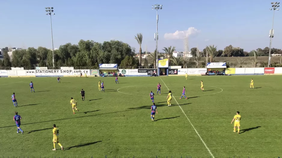 Φωτορεπορτάζ της Γεροσκήπου FC από τον αγώνα με το ΘΟΪ Λακατάμιας