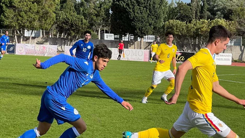 Εθνική Νέων: Φιλική ήττα από τη Ρουμανία