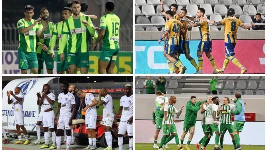 Η "μάχη" για την πρωτιά στην regular season (Πρόγραμμα ΑΕΚ, ΑΠΟΕΛ, Πάφος FC, Άρης)