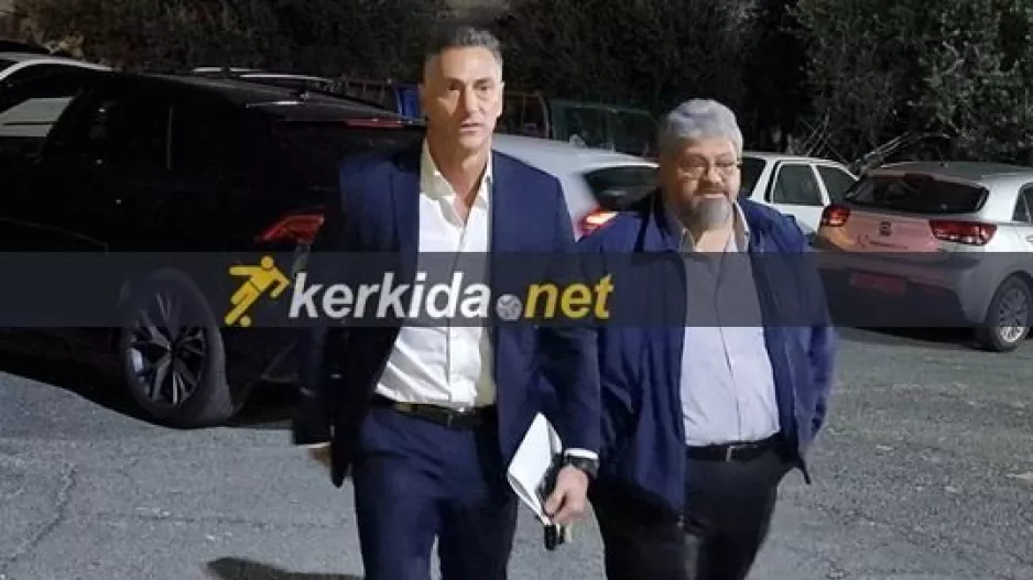Ανδρέας Σάντης με Χ.Σαββίδη
