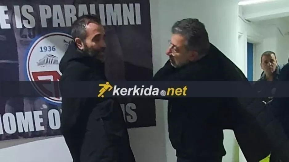 Συζήτηση με Βασίλη Δημητρίου στ΄ αποδυτήρια