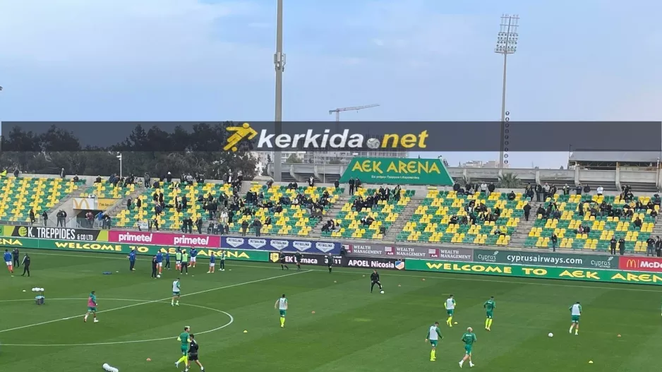 Η εντεκάδα της ΑΕΚ (2 αλλαγές)