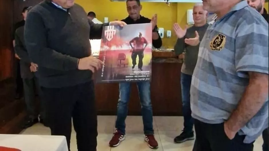 ΦΩΤΟΣ/Η κοπή της Βασιλόπιτας με βράβευση στον Μάριο Δημητρίου