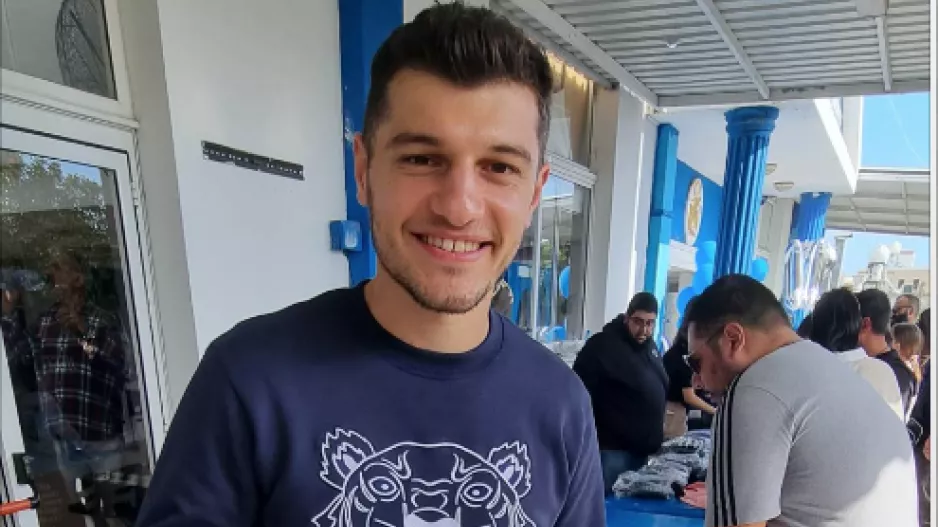 Ευδιάθετος ο αρχηγός!