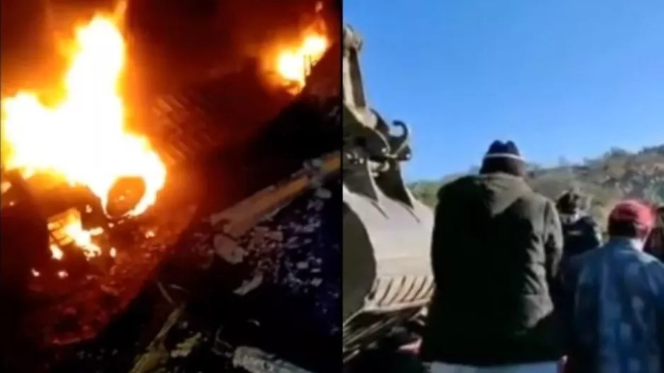 Λεωφορείο στο Πακιστάν έπεσε σε χαράδρα και τυλίχθηκε στις φλόγες: Τουλάχιστον 41 νεκροί 