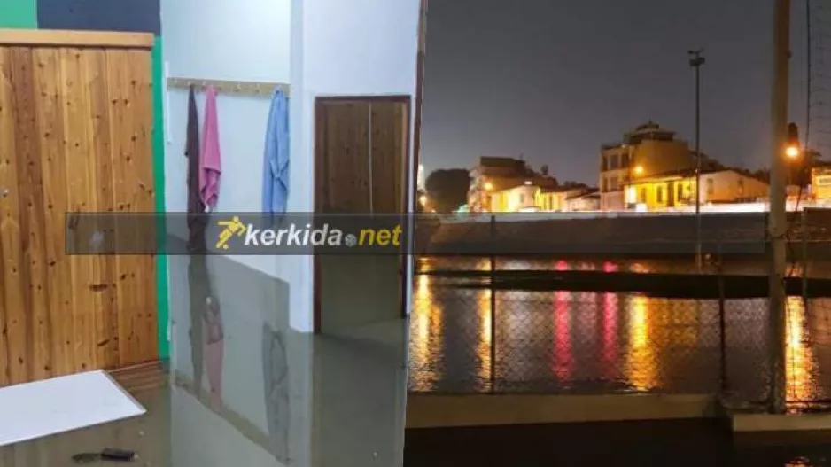 Παράπονα Ολυμπιακού για τον Δήμο Λευκωσίας/Νέα βίντεο-φώτος από τις πλημμύρες