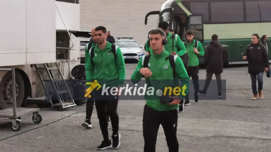 Στο "Μακάρειο" η αποστολή της Ομόνοιας (φώτος)