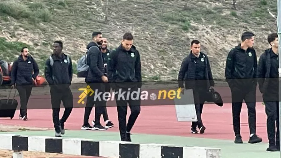 Στο γήπεδο ο Άρης (φώτος)