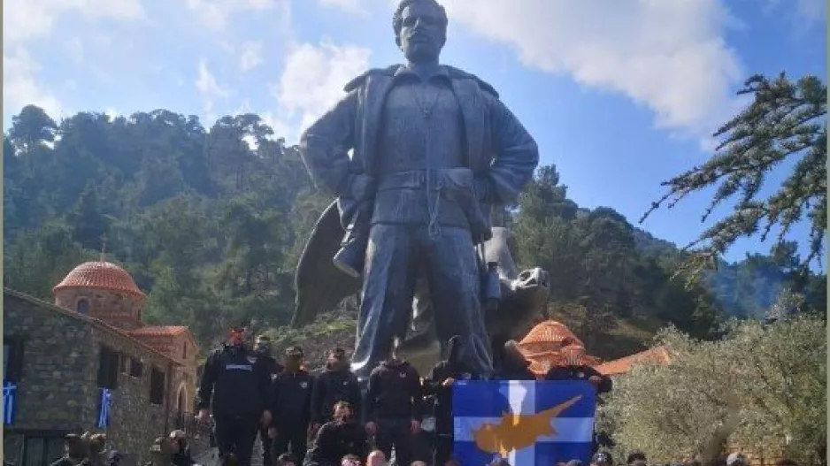 ΑΠΟΕΛ: Παρουσία Παν.Συ.Φι στο μνημόσυνο του Γρηγόρη Αυξεντίου