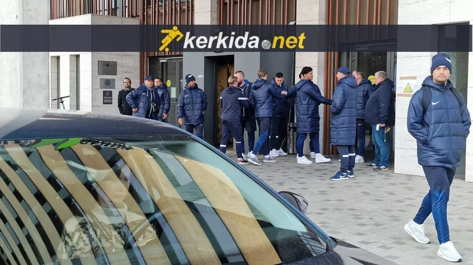 (ΦΩΤΟΣ Kerkida) Αναχώρησε για το γήπεδο η Ντνίπρο 