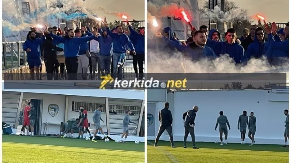 (BΙΝΤΕΟ-ΦΩΤΟΣ Kerkida) Στην προπόνηση οι οργανωμένοι