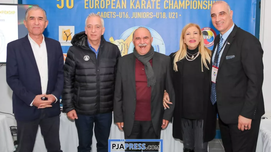 Παρούσα η ηγεσία του ΚΟΑ στο Πανευρωπαϊκό Πρωτάθλημα Καράτε