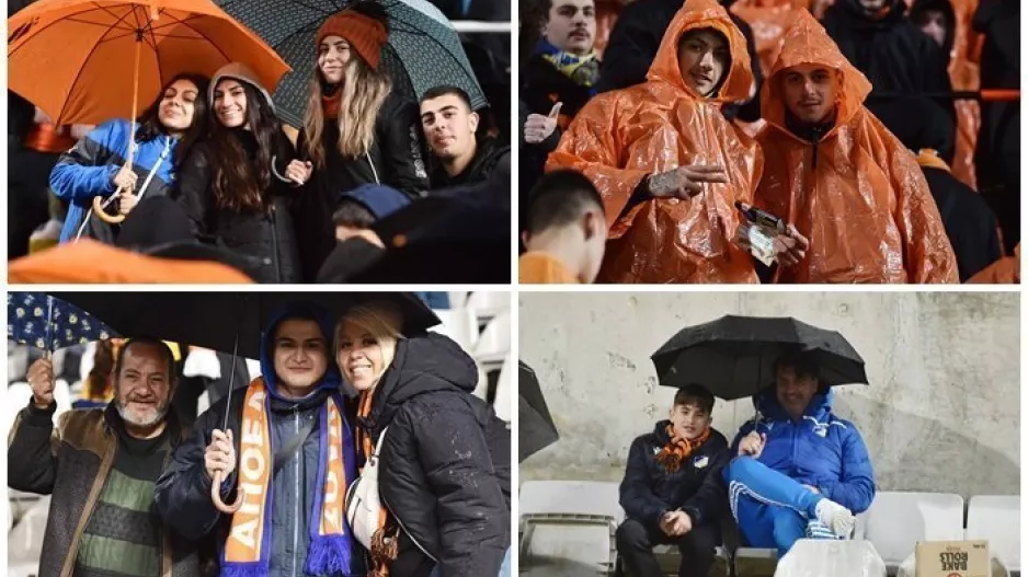 (ΦΩΤΟΣ) Οι ΑΠΟΕΛίστες στο ΓΣΠ με φουλ... εξοπλισμό 