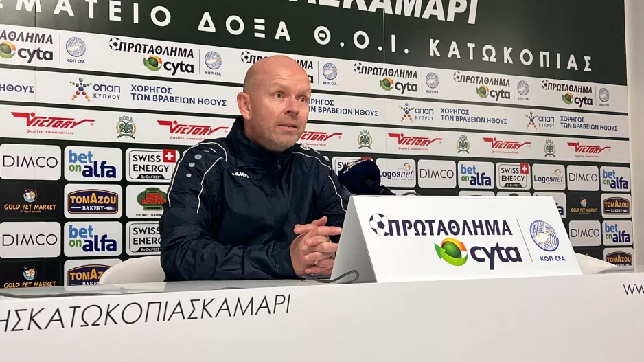 "Είμαι χαρούμενος για τη νίκη - Η ομάδα ανεβαίνει συνεχώς"