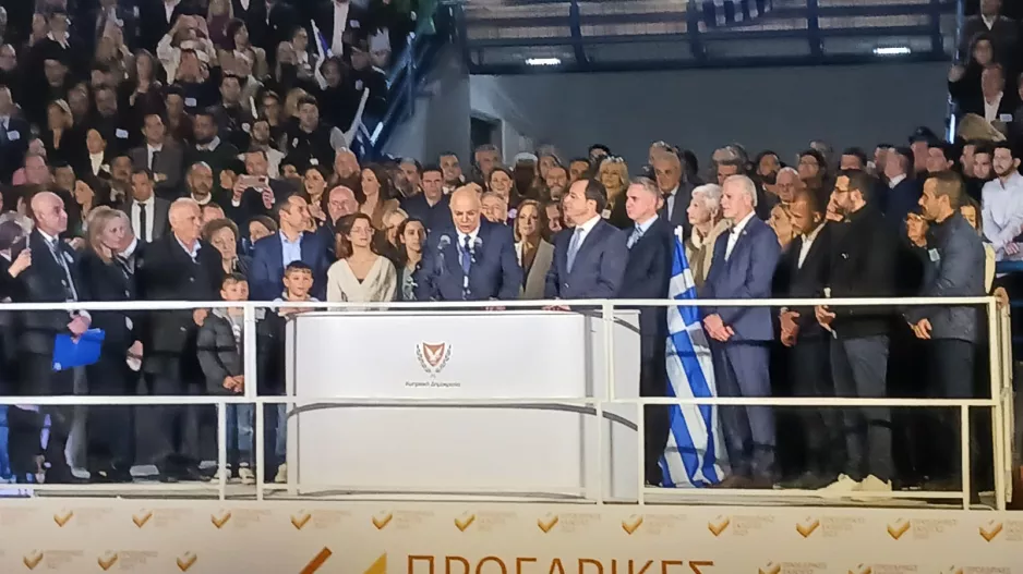 Ανακηρύχθηκε νέος ΠτΔ ο Νίκος Χριστοδουλίδης 