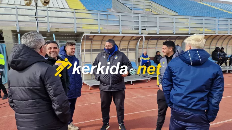 Πηγαδάκι, χαμόγελα και πειράγματα ανάμεσα σε Μαρίνο και Γιάννη Σατσιά