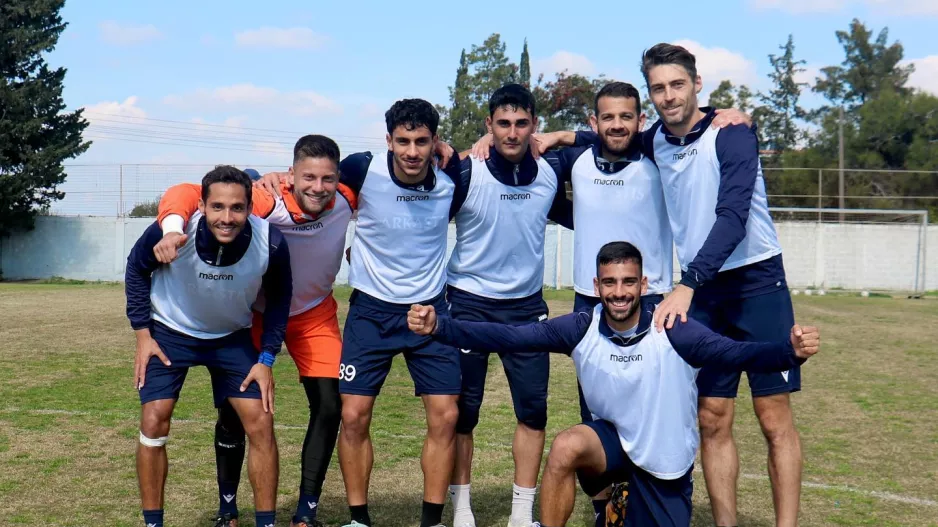 Φωτορεπορτάζ από την προπόνηση/Εθνικός
