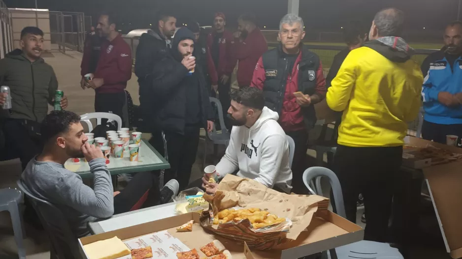 Κέρασμα μετά το ματς