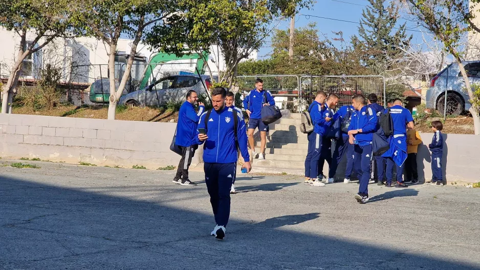 Στο γήπεδο η Ανόρθωση/ΦΩΤΟΣ ΚΕΡΚΙΔΑ