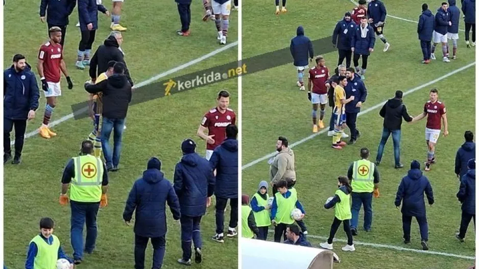 ΕΝΠ - ΑΠΟΕΛ: H αγκαλιά του πατέρα στον γιο του και άλλα... (φώτος)