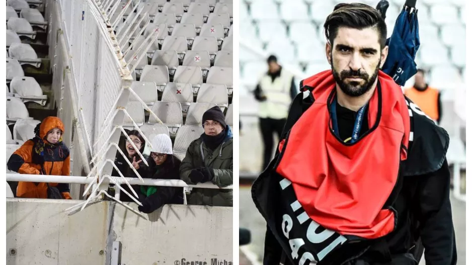 (Ομόνοια-ΑΠΟΕΛ) Η δασκάλα με τις μαθήτριες της στη ΦΩΤΟ του αγώνα στο ΓΣΠ!