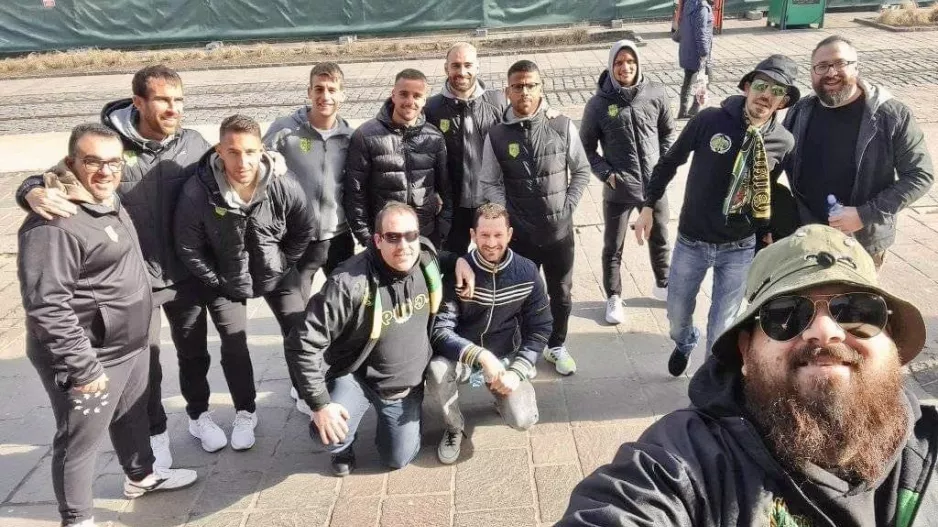Σέλφι με... παίκτες και Όλτρα (φώτος)