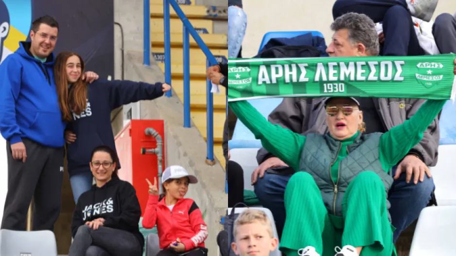 (Φωτορεπορτάζ) Ο κόσμος στο "Στέλιος Κυριακίδης"