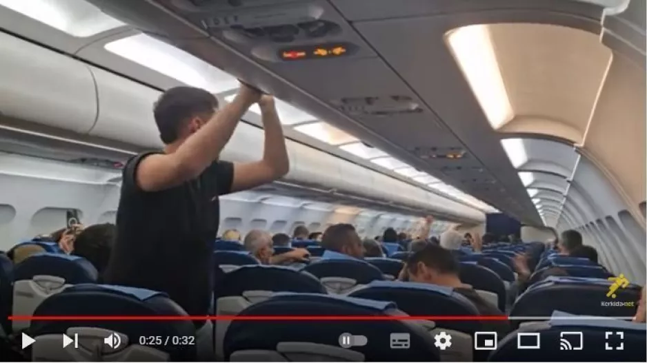 (ΒΙΝΤΕΟ Kerkida) Έμαθαν για ΓΣΠ στον... αέρα και ξεκίνησαν συνθήματα 
