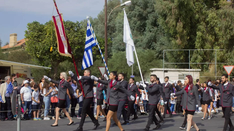 Παρέλαση με το Πανεπιστήμιο Λευκωσίας