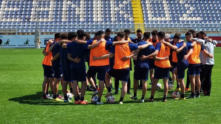 Συνέχισε με πρωινή προπόνηση η Εθνική Ελπίδων (φώτος)