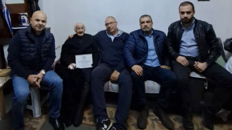 Το Σωματείο της Ανόρθωσης τίμησε την κ. Μαρίτσα (φώτος)