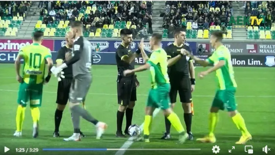 AEK: Η παρακάμερα με Απόλλων (βίντεο)