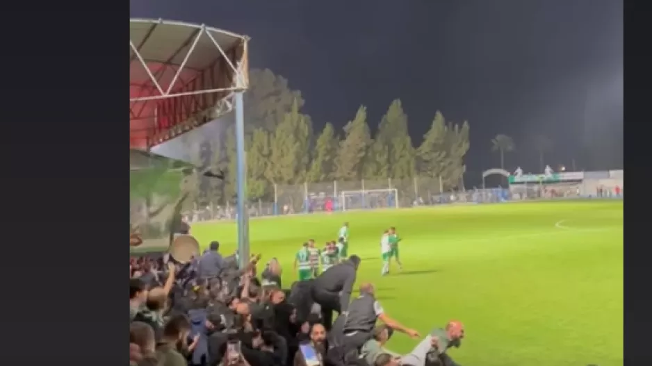 Ομόνοια 29ης Μαΐου... βίντεο από την εξέδρα στο 1-0!
