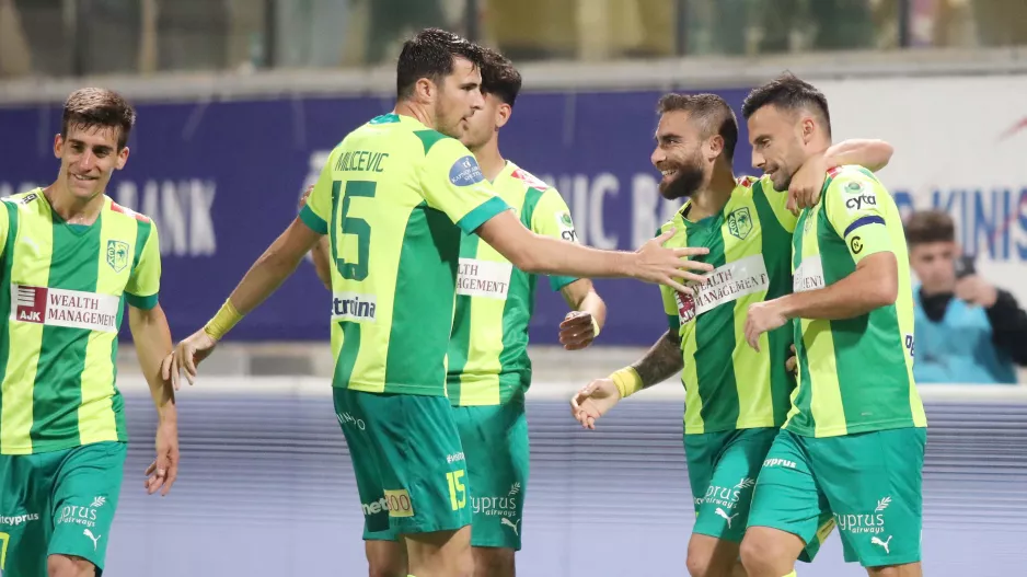 ΑΕΚ-ΕΝΠ: Με χατ-τρικ του Τρισκόφσκι, στην 1η θέση και... περιμένει (φώτος)