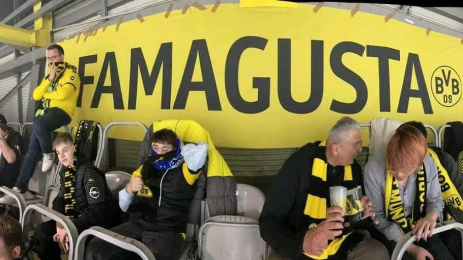 Το "story" με το πανό "Famagusta" - "Στόχος να μπει και στο Yellow Wall, να ιδρυθεί Famagusta Club Dortmund"!