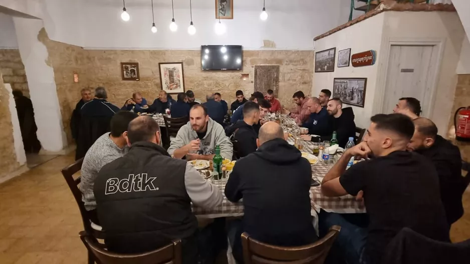 Ανόρθωση: Δεξίωση και... εμψύχωση ενόψει τελικού 