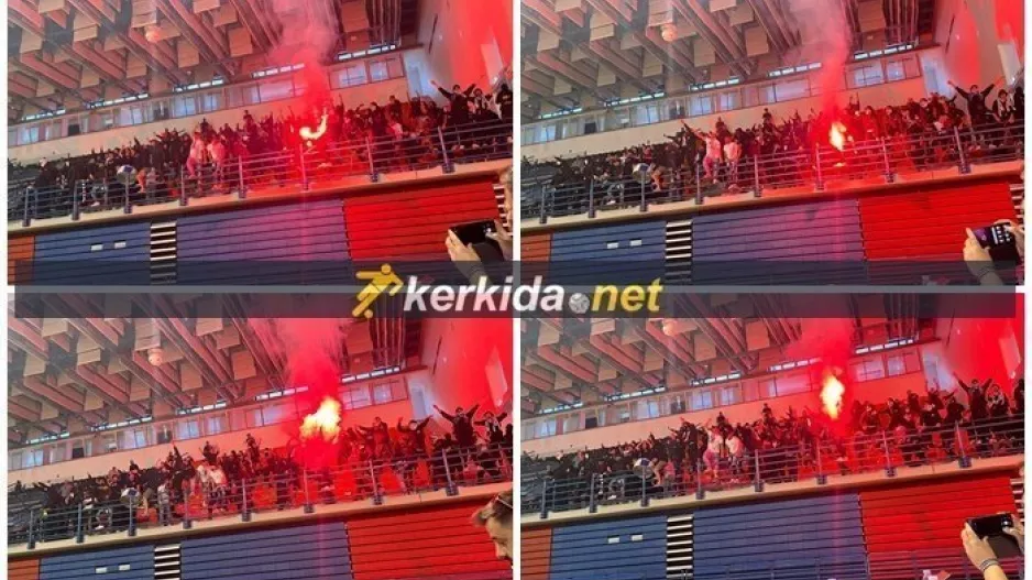 Είσοδος ΘΥΡΑ 1, με το τέλος του 2ου δεκαλέπτου! (ΦΩΤΟΣ Kerkida) 