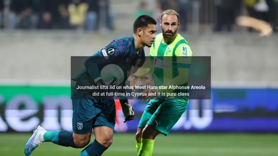 (West Ham) Γράφουν... για το περιστατικό με Αρεολά (ΦΩΤΟΣ)