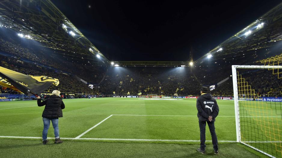 Borussia Dortmund: Κίτρινο πανό "Famagusta" στο Signal Iduna Park (φώτο)