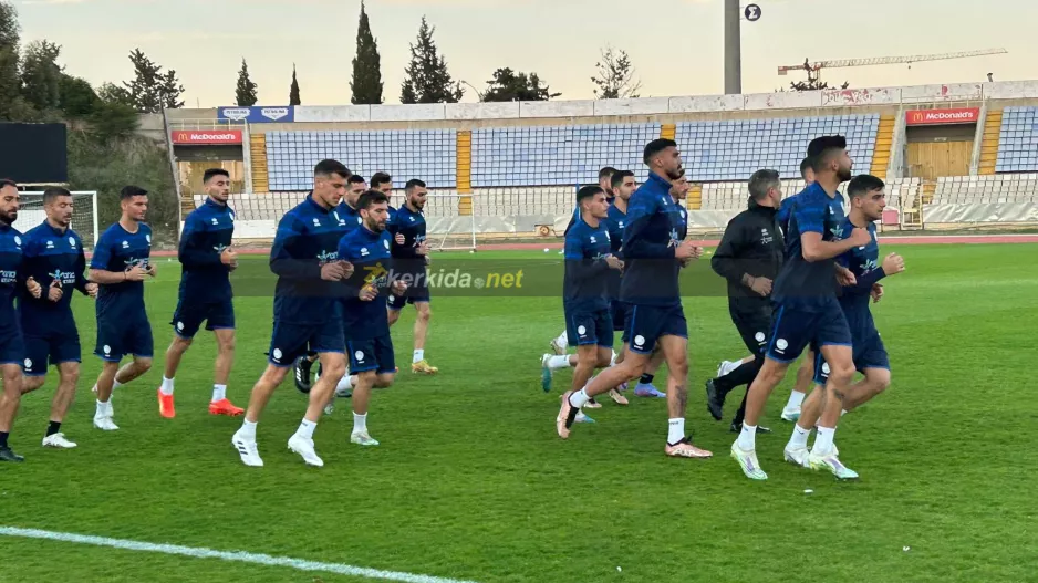 ΦΩΤΟΣ-ΒΙΝΤΕΟ/Το Kerkida.net στο ΓΣΖ για την προπόνηση της Εθνικής