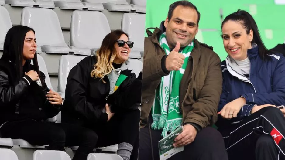 Φωτορεπορτάζ από τον κόσμο στο Άρης - ΑΕΚ 