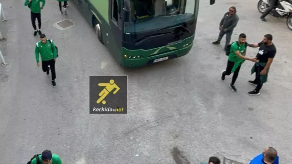 Βίντεο/φωτορεπορτάζ από την άφιξη της Ομόνοιας