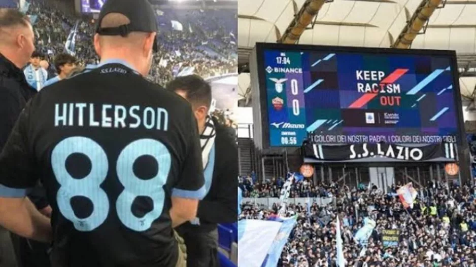 Οπαδός της Λάτσιο πήγε στο γήπεδο με φανέλα... Χίτλερσον