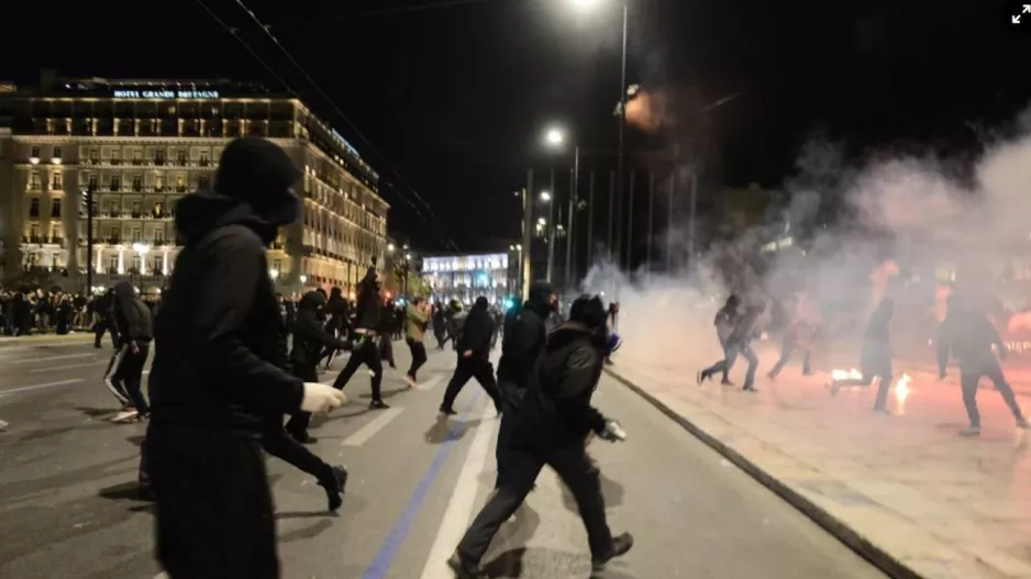 Επεισόδια στο κέντρο της Αθήνας!